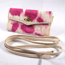 Vivienne Westwood Messenger Bag Crossbody Harako Shoulder Bag Pink Leopard