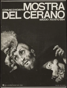 MOSTRA DEL CERANO poster manifesto Controriforma Counter-Reformation Novara C45 - Imagen 1 de 1