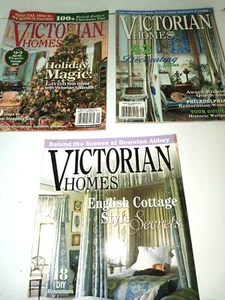Victorian Homes magazines set of 3 pre-owned X-LG Christmas issue - Picture 1 of 4