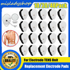 10~40PCS Large Snap On Replacement Electrode Pads For TENS Unit & Pulse Massager