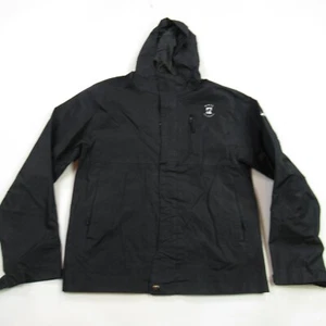 Outfitter Trading Jacket Boys Extra Large Long Sleeve Full Zip Black Hooded Vail - Picture 1 of 10