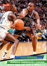 1992 Ultra Chuck Person #307 Minnesota Timberwolves Basketball Card