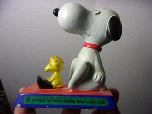 Vintage Snoopy Woodstock Peanuts 1971 Secretary Gift - Picture 1 of 8