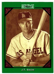 1993 Studio #11 J.T. Snow California Angels Heritage - Picture 1 of 2