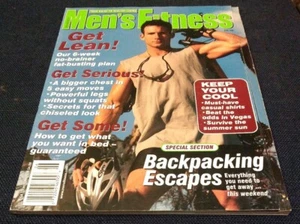 Men's Fitness Magazine June 1998 Backpacking Joe Weider - Picture 1 of 2