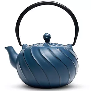 Tea Kettle Japanese Cast Iron Teapot with Stainless Steel Infuser Cast Iron T... - Picture 1 of 7
