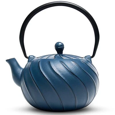 Tea Kettle Japanese Cast Iron Teapot with Stainless Steel Infuser Cast Iron T... - Image 1 of 4