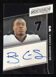 2014 PRESS PASS SHOWBOUND BRANDIN COOKS 1/1 AUTO #SB-BC OREGON STATE! SC-780 - Picture 1 of 2