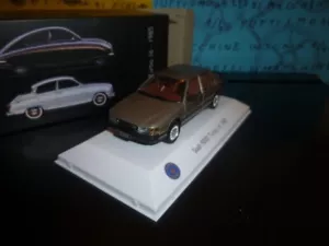 1/43 IXO Saab 9000 Turbo 16 1985 grigio grey gris grau - MEGA RARE - Foto 1 di 1