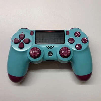 CONTROLLER PS4 - SONY DUALSHOCK 4 V2 BLUE BERRY/MIRTILLO - RARO USATO ORIGINALE - Immagine 1 di 4