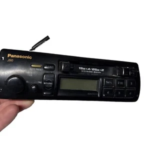 Panasonic CQ- J50EU Car Stereo AM/FM Auto Reverse Cassette Player Untested - Picture 1 of 13