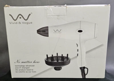 Vivid and Vogue No importa cómo tecnología avanzado secador de pelo nuevo en caja Foto 1 de 3