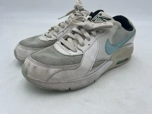 Size 4.5Y - Nike Boys Air Max Excee Power Up White Blue CW5834-400 Used - Picture 1 of 11