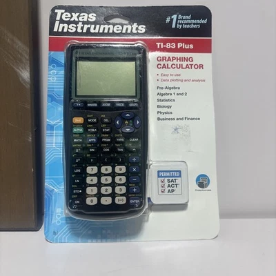 NEW & SEALED - Texas Instruments TI-83 PLUS Programmable Graphing Calculator - Image 1 of 4