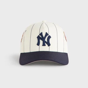 Kith New Era for the New York Yankees Stripe 9FORTY MCrown A Frame Cap Sandrift - Picture 1 of 12