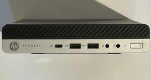 HP ProDesk 600 G4 Mini Intel i5-8500T 2.10GHz 16GB DDR4 256GB NVME Win 11 Pro - Picture 1 of 6
