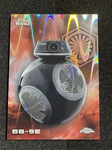 2025 Topps Chrome Star Wars Raywave Refractor #105 BB-9E - Picture 1 of 2