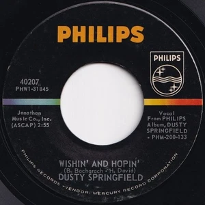 Dusty Springfield Wishin' And Hopin' Do Re Mi US 40207 7" Vinyl ROCK POP Used - Picture 1 of 2