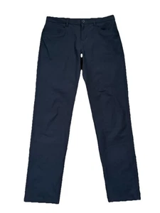Pantalon homme Vuori Meta coupe slim athlétique taille 30 bleu marine - Photo 1/12