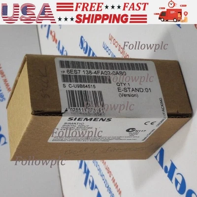 New Siemens 6ES7 138-4FA02-0AB0 DP ET200S Electronics Module 6ES7138-4FA02-0AB0 - Image 1 of 4