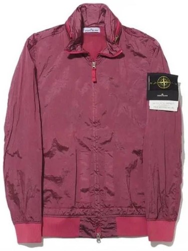 Stone Island WatroTC Giacca Nylon Metallo con Cappuccio Portaoggetti in ECONYL Rigenerato
