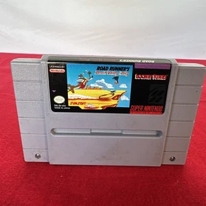 Road Runner's Death Valley Rally SNES Super Nintendo Videospiel - Bild 1 von 4