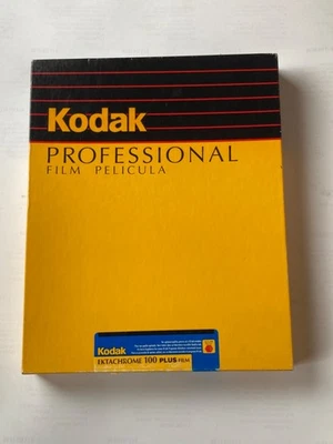 Kodak Ektachrome 100 plus 8x10 inch film 38 sheets EPP expired 1999/08 - Image 1 of 4