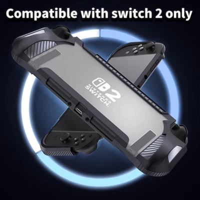 Protective Case Shockproof Dockable Cover HD Screen Guard For Nintendo Switch 2 - Image 1 of 4