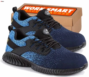 ARBEITSSCHUHE sehr leicht und bequem SCHUTZSCHUHE TEXO-FLY BLAU S1 43 PROCER - Bild 1 von 3