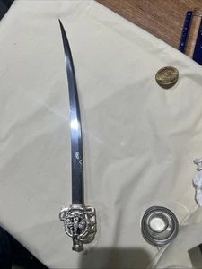 Vintage French Miniature Napoleonic Tribute Sword Made in Germany 14" Long - Picture 1 of 17