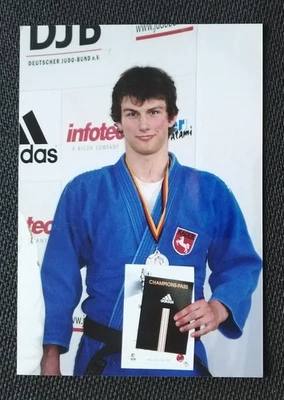 15352 Marius Piepke Judo Foto original signiert - Bild 1 von 3