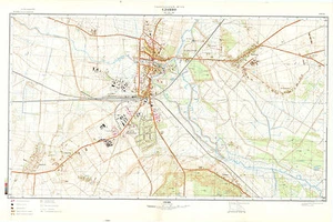 Russian Soviet Military Topographic Maps - SLAWNO (Poland). 1:10 000, ed. 1983 - Picture 1 of 3