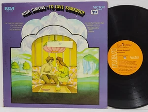 NINA SIMONE To Love Somebody 1969 LP 1st Press RCA LSP 4152 NEAR MINT Vinyl - Picture 1 of 3