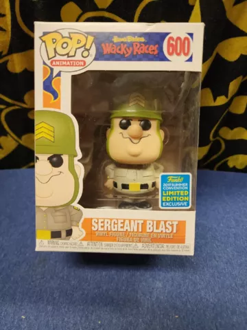Funko Pop Animation - #600 Sergeant Blast - Wacky Races - 2019 Summer Con Excl Cover