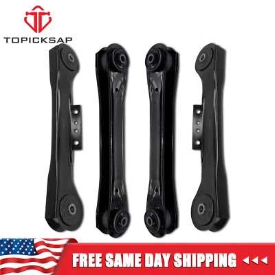 Brazos de control inferiores superiores traseros 4 piezas para Jeep Wrangler TJ 1997-2006 Foto 1 de 4