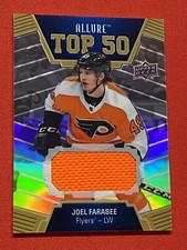 Joel Farabee # Philadelphia Flyers # 2019-20 UD LOOK TOP 50 JERSEY #T50-38