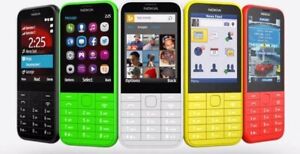 NOKIA 225 UNLOCKED MOBILE PHONE MULTI-COLOUR SIM FREE - DUAL SIM UK+ WARRANTY