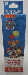 Tabletas colorantes de agua Centric Beauty Nickelodeon Paw Patrol 8 piezas bañera efervescentes - Imagen 1 de 6