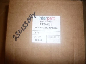 GENUINE BAXI SOLO 2 FAN WFFB1701-017 230153BAX 229421 +GASKET - Picture 1 of 5