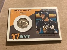 Manuel Margot 2016 Topps Heritage Minors '67 Mint Coin Relic #65/99 Nickel 1967