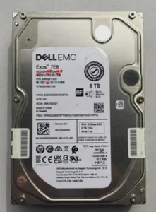 Dell H3PN0 8TB 7.2k 12Gb/s 3.5" SAS SED Hard Drive ST8000NM010A w/ 13G Tray - Afbeelding 1 van 2