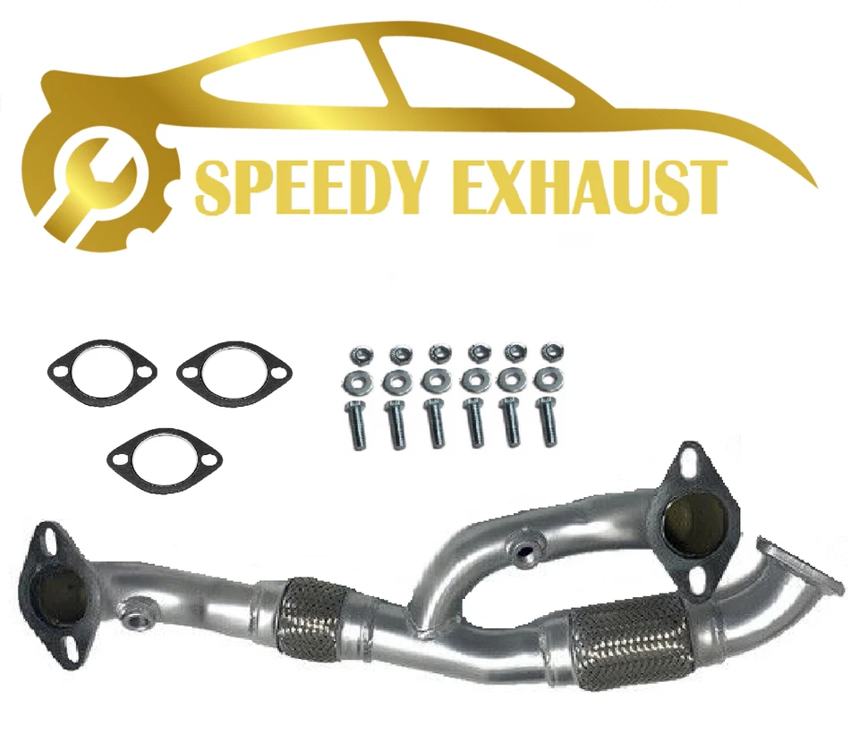 FITS 2002 2003 2004 2005 KIA SEDONA 3.5L DIRECT FIT FRONT Y FLEX PIPE - Image 1 of 1