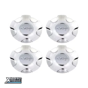 4 x American Racing AR919 Wheel Center Cap Snap In Silver Machined AR919CAPB-SM - Picture 1 of 1