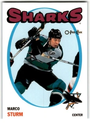 Marco Sturm 2001-02 O-Pee-Chee '71-72 Heritage #97 San Jose Sharks - Image 1 of 2