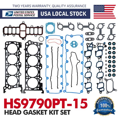 Juego de juntas de culata para Ford F150 F350 Expedition Excursion E150 E250 2000-2004 5,4 L Foto 1 de 4