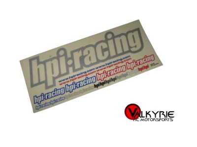 Vintage RC HPI Logo Sticker Set Color (1) 9396-001 - Image 1 of 2