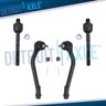 A-Preiu 2Pcs Front Outer Tie Rod End Kit Copatible With Hyundai Elantra 2007-2012 & Kia Forte