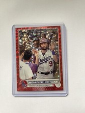 2022 Topps Series 2 Checklist High Five Highway Red /199 Mookie Betts #505