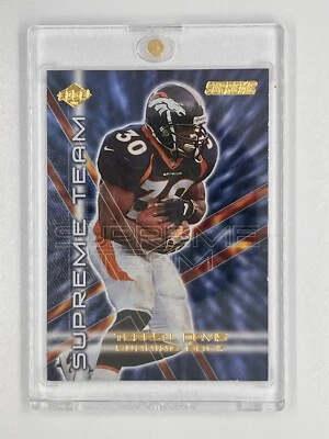 Terrell Davis 2000 Collector's Edge Supreme Supreme Team #13 NFL Denver Broncos - Image 1 of 2