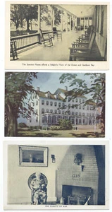 ORIENT POINT INN LI NY - 3 diferentes Postales ca1940s - Imagen 1 de 2